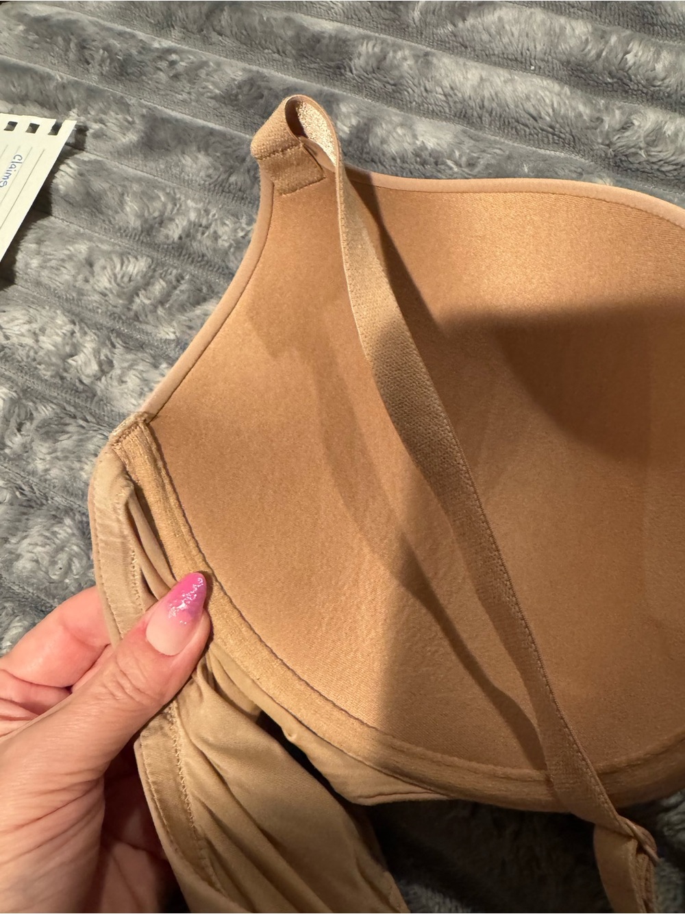 BUNDLE - 2x Victoria's Secret Push Up T-Shirt Bra in Nude - Picture 3 of 6